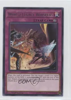 World Legacy Whispers 1st Ed. YuGiOh Mega-Tins Mega Pack #MP18-EN217 - Image 1