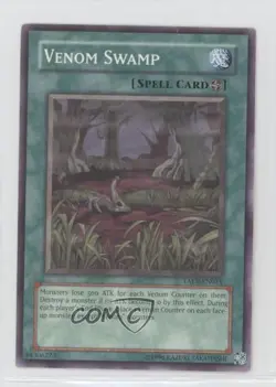 Venom Swamp 1st Ed. YuGiOh Tactical Evolution #TAEV-EN051 2007 - Image 1