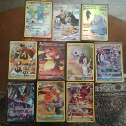 Pokemon Card Trainer Art Bundle - 10 Rare Trainer Art Pokemon Cards - Image 1