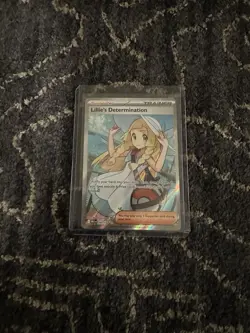 Lillie’s Determination #169/132 Pokemon Mega Evolution Card Near Mint - Image 1