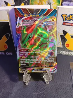 Pokemon TCG Card Evolving Skies Rayquaza VMAX 111/203 Ultra Rare - NM/M Fast - Image 1