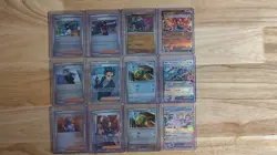 Pokemon Prismatic Evolution Mixed Lot Of 12 Cards Masterball, Pokeball, ETC... - Image 1