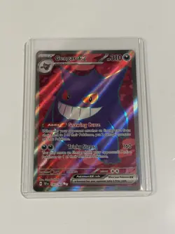 Pokemon Gengar EX Temporal Forces Ultra Rare Holo Card 193/162 Near Mint - Image 1
