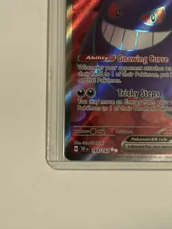 Pokemon Gengar EX Temporal Forces Ultra Rare Holo Card 193/162 Near Mint - Image 3