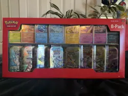 Pokemon Trading Card Game: 8-Pack Collector's Tin Set NEW, Factory Sealed. - Image 1