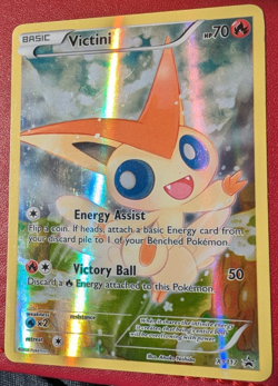 Victini XY117 Promo Full Art Holo Pokemon Card Excellent Condition - Image 1