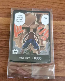DON!! Card Luffy vs. Crocodile One Piece Devil Fruits Collection Vol. 1 Sealed - Image 1
