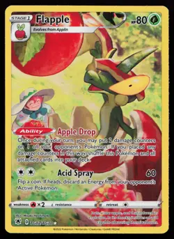 Flapple TG02/TG30 Ultra Rare Astral Radiance Trainer Gallery Pokemon Card - Image 1