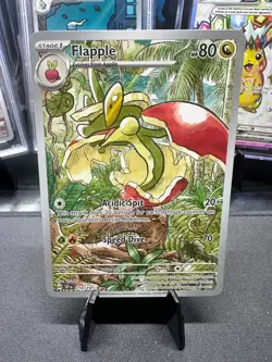 Flapple 210/191 Surging Sparks Pokemon Card Illustration Rare Full Art Near Mint - Image 1