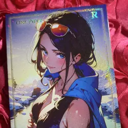 Nico Robin One Piece R GODDESS Anime ACG Waifu Holo Girl Card Snow - Image 2