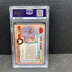 Topps Pokemon card 1999 Arbok #24 holo PSA 8 - Image 2