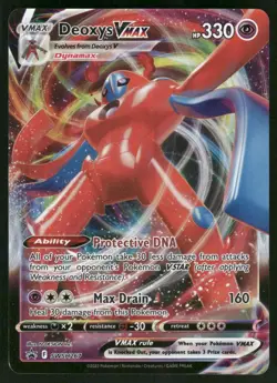 Deoxys VMAX - SWSH267 Promo Holo NM Pokemon SWSH: Sword & Shield Promo Cards - Image 1