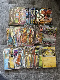 128 Japanese Pokemon Bulk Cards - Image 1