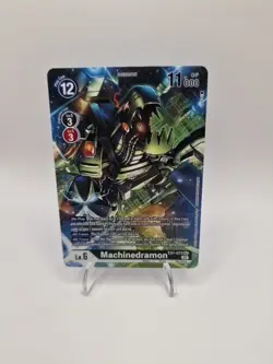EX1-073 Machinedramon Secret Rare Alternative Art Digimon Card - Image 1
