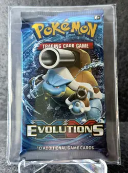 XY Evolutions Booster Pack x1 Factory Sealed Unweighed - Pokemon Cards - Image 1