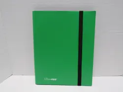 Green Ultra Pro 9 Pocket Eclipse Pro Binder 360 Cards - Image 1