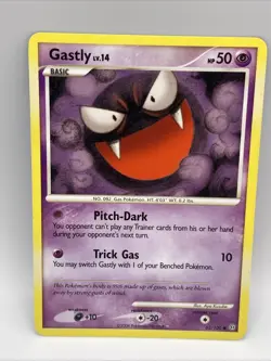 Gastly - 62/100 - Common Stormfront pokemon card - Image 1