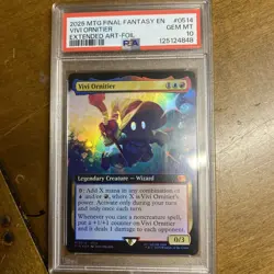 MTG Final Fantasy - Vivi Ornitier - Extended Art Foil EN #0514 - GEM MINT 10 PSA - Image 1