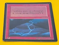 MTG LIGHTNING BOLT Beta (OldManMTG 010-677) - Image 3