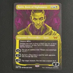 MTG: Kaito, Bane of Nightmares M0354 Showcase Duskmourn [Near Mint] - Image 1