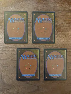 Thrull Wizard NM x4 NEVER PLAYED MTG Fallen Empires Magic 4x 1995 FREE SHIPPING - Image 2