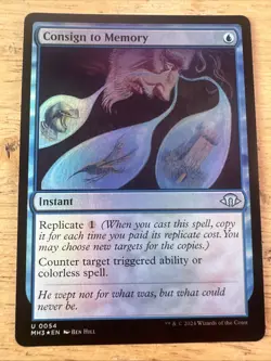 Consign to Memory Foil - Modern Horizons 3 MTG Magic the Gathering - Image 1