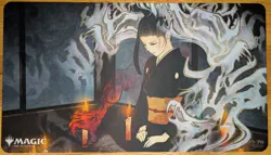 Magic the Gathering Ultra Pro Playmat Strixhaven Japanese Dark Ritual - Image 1