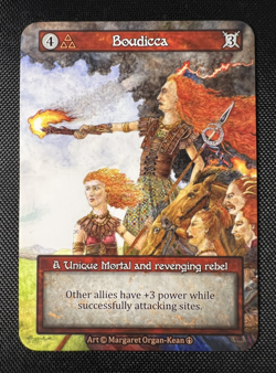 Sorcery Contested Realm Boudicca Regular Unique Arthurian Legends NM - Image 1
