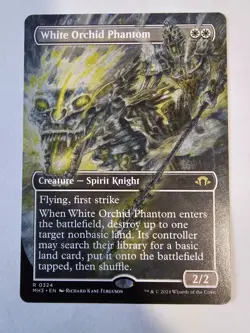 MTG -White Orchid Phantom Borderless - Modern Horizons 3 - Image 1