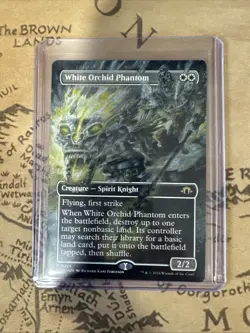 White Orchid Phantom (Borderless) Modern Horizons 3 Regular - Image 1