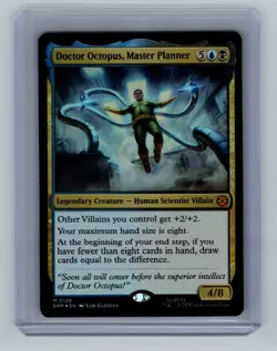 Magic the Gathering - Doctor Octopus, Master Planner (SPM) (FOIL) #128 - Image 1