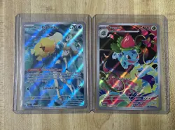 Pokemon TCG Misty's Psyduck Sv10 193/182 And Ivysaur 134/132 Mega Evolution - Image 1