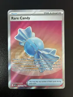 Rare Candy Full Art Trainer Ultra Rare 175/132 - Mega Evolution Pokemon ME01 NM - Image 1