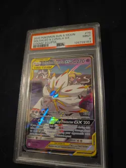 2019 POKEMON SUN & MOON COSMIC ECLIPSE #75 SOLGALEO & LUNALA GX COSMIC ECLIPSE - Image 2