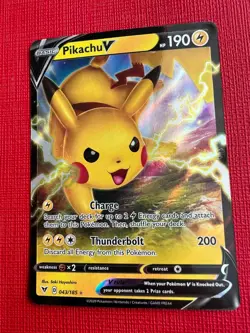 POKEMON - PIKACHU # 043 - VIVID VOLTAGE - ENG - NEAR MINT - TOP - VIV - 185 - Image 2