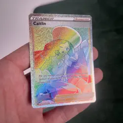 Caitlin Secret 213/198 Swsh06 Sword & Shield Chilling Reign Holo Pokemon Card - Image 3