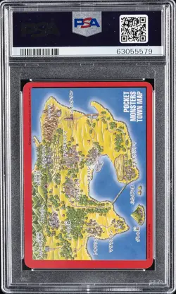 1996 POKEMON JPN BANDAI CARDDASS VENDING #000 CHARIZARD TRAINER PSA 9 - Image 2