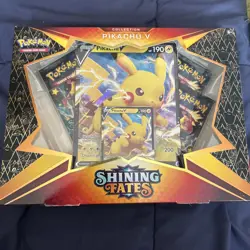 ⚡ Pokemon Shining Fates Pikachu V Box Set - Factory Sealed! - Image 3