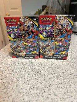 Pokemon TCG Mega Evolution Booster Bundle - Lot of 2 - Image 1