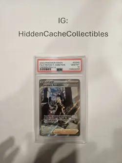 2023 Pokemon Sword And Shield Crown Zenith Cynthia's Ambition GG60 PSA 10 - Image 1