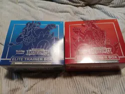 Pokemon Sword & Shield Battle Styles Elite Trainer Box ETB (Red and Blue set) - Image 1