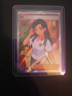 Pokemon TCG Eri 136/131 Prismatic Evolutions Holo Ultra Rare NM - Image 1
