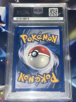 2002 Pokemon League Promo Black Star Mew #47 PSA 8 Vintage - Image 2