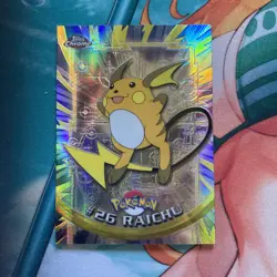 Topps Chrome Pokemon #26 Raichu SPECTRA - Image 1