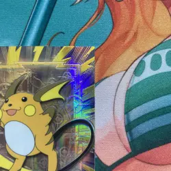 Topps Chrome Pokemon #26 Raichu SPECTRA - Image 3