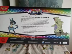 Pokemon Prismatic Evolutions Lucario EX & Tyranitar EX Premium Collection CHAMx5 - Image 5