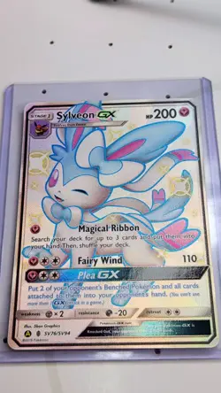 Pokemon TCG Hidden Fates: Shiny Vault #SV76/SV94 Sylveon GX - NM - Image 1
