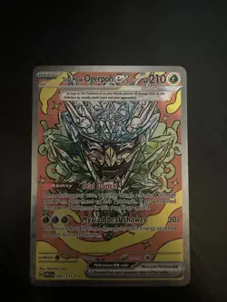 Pokemon TCG Teal Mask Ogerpon EX 145/131 Prismatic Evolutions *NM - Image 1