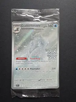 Pokemon TCG - S&V - Stellar Crown - Crabominable - 149/142 - Snowflake Promo - Image 1
