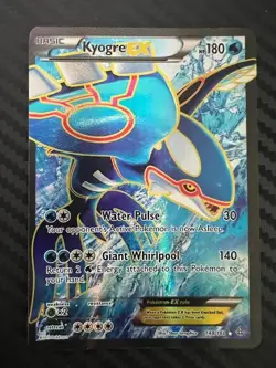 Pokemon TCG Kyogre EX Holo Full Art Primal Clash 148/160 Ultra Rare LP - Image 1